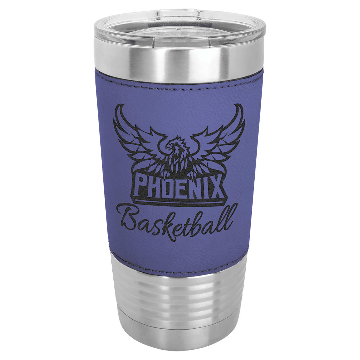 Custom Engraved 20 oz Leatherette Tumbler