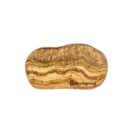 Olive Wood Cutting Board (Irregular Oval)