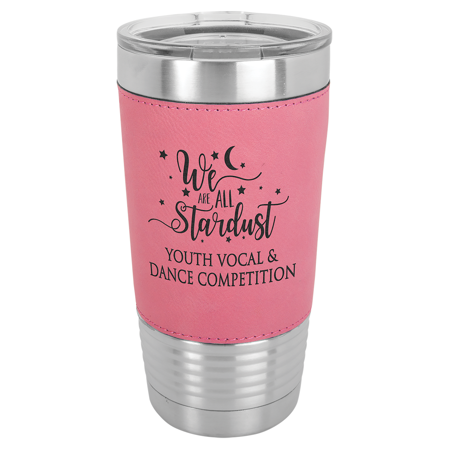 Custom Engraved 20 oz Leatherette Tumbler (Non-Bulk)