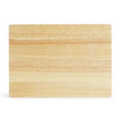 The Amber Hevea | Solid Wood Personalized Cutting Board